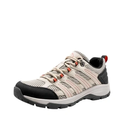 Bild av NORTIV8 Kvinnors lätta andningsbara vandringsskor Utomhusarbete Walking Sneakers,Size 40,Sand Pu,SNHS222W