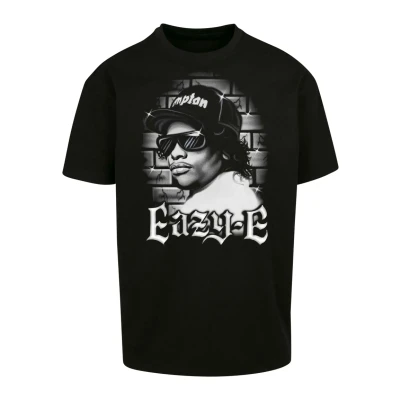 Bild av Upscale by Mister Tee Eazye Paintbrush Oversize Tshirt med print, Storlek: Large, Black