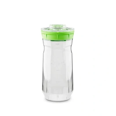 Bild av Kefirko Jäsningsburk det perfekta setet för att förbereda mjölkkefir eller vattenkefir hemma hemlagad fermentörspierator + recepthäfte 1,4l BPA fri (grön)