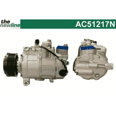 Bild av The NewLine AC51217N Compresseur De Climatisation 6SEU14C AUDI: A6 C6 Berline, Allroad, Avant