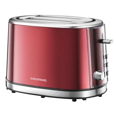 Bild av Grundig TA 6330 Brödrost Red Sense, 18 cm l x 32 w 20 h