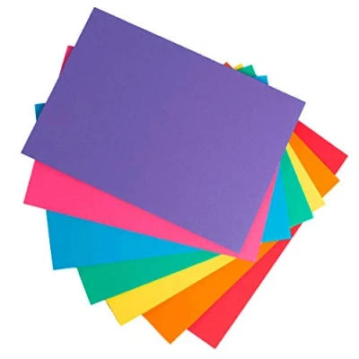 Bild av House of Card &amp; Paper A2 220 gsm regnbågsfärgat kort paket med 50 ark (blandade färger)