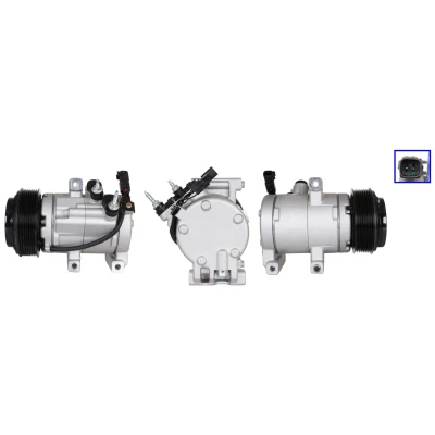 Bild av LUCAS ACP01107 Compresseur De Climatisation PAG 46 R 134a avec joints FORD: Ranger Mk3