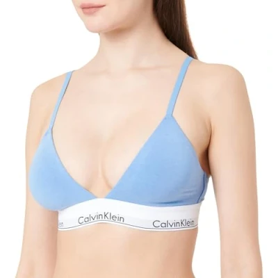 Bild av Calvin Klein Underwear Lightly Lined Triangle Triangelbh, Storlek: Small, Glacier