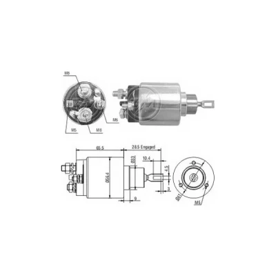 Bild av ERA ZM1475 Solenoid, startmotor