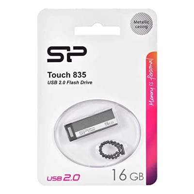 Bild av SILICON POWER Touch 835 USB flash enhet 16 GB 2.0 järngrå