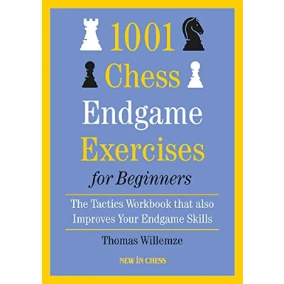 Bild av 1001 Chess Endgame Exercises for Beginners: The Tactics Workbook that also Improves Your Skills
