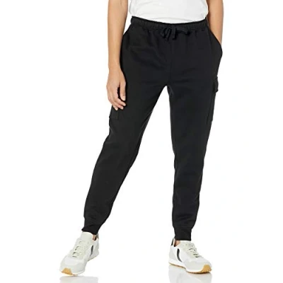 Bild av Amazon Essentials Herr Cargo Fleece Jogger Sweatpants, Svart, Large