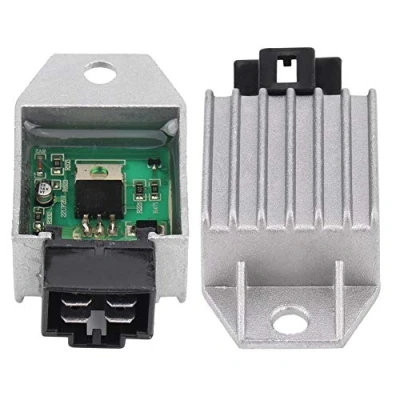 Bild av 4 stifts plug regulator likriktare, Keenso 12V likriktare för 50cc till 150cc ATV moped skotrar