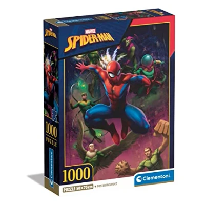 Bild av Clementoni 39768 Pussel Marvel Spiderman 1000 Bitar, 10 99 år, för vuxna