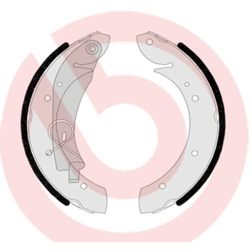Bild av BREMBO S 61 524 Mâchoires De frein 229 42 avec levier à main CITROËN: Xsara Picasso, Berlingo / First I oscaro, mister auto, yakarouler