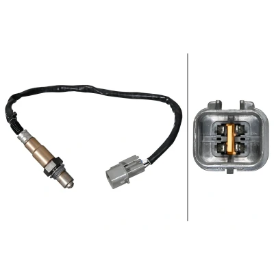 Bild av HELLA 6PA 358 221 431 Sonde lambda chauffé HYUNDAI: Tucson, ix35, i30 II 3/5 portes, KIA: RIO 3, Picanto II, cee‘d 5 portes
