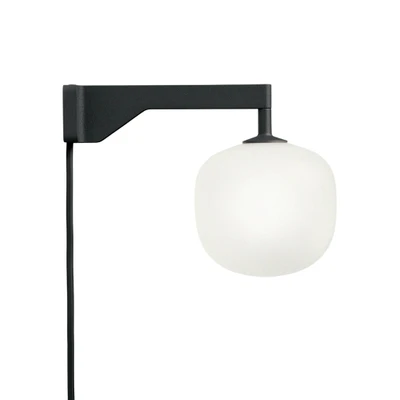 Bild av Muuto Rime Wall Lamp Vägglampa Black 23 x 16,2 12 cm