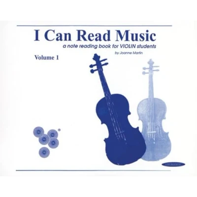 Bild av JOANNE MARTIN : I CAN READ MUSIC VOL.1 ALTO RECUEIL: A note reading book for VIOLIN students