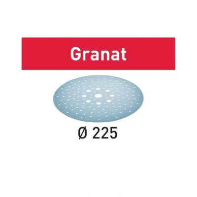 Bild av SLIPPAPPER GRANAT STF D225/128 P220 GR 25ST Beijerbygg Byggmaterial