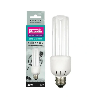 Bild av Arcadia Bird Puresun Compact Lamp E27 2.4% 20 W