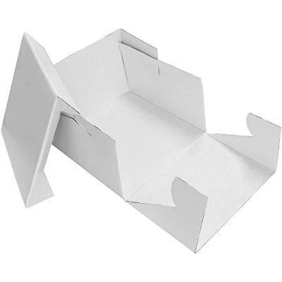 Bild av PME fyrkantig kakbox 38 cm (15 tum), vit
