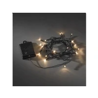 Bild av Konstsmide 3722 800 mini ljuskedja utomhus batteridriven antal glödlampor 20 upplysta LÃ