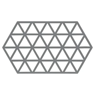Bild av Zone Denmark Trivet Triangles Cool Grey 24 x 14 cm