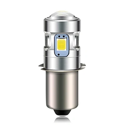 Bild av Ruiandsion P13.5S LED uppgradering ficklampa glödlampor PR2 3V 2835 4SMD chips lampa med projektor ersättning för 2 celler C&amp;D ficklampor fackla arbetslampor, vit
