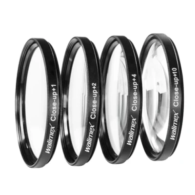Bild av Walimex Stäng makrolins set 72 mm inkl. 1/2/4/10 dioptrier