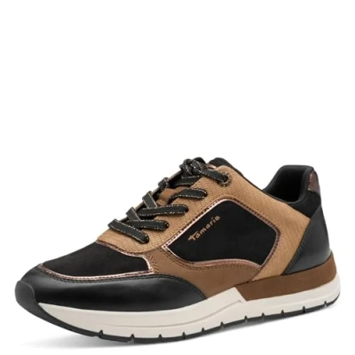 Bild av Tamaris dam Low 1 23768 45 sneakers, Svart comb, 39 EU, kam, EU