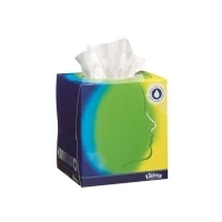 Bild av Kleenex® Ansiktsservett, 3 lagers, 56 ark, 200mm, vit 56/fp