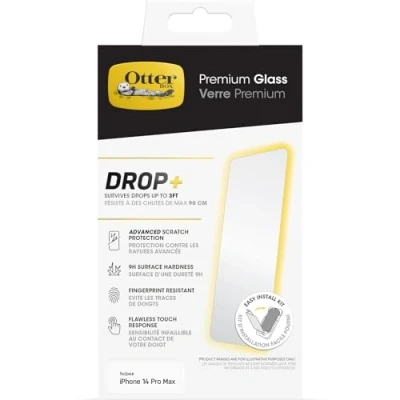 Bild av OtterBox Premium Glass Antimicrobial Apple iPhone 14 Pro Max clear