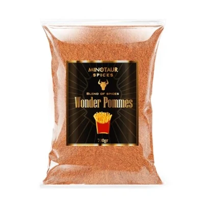 Bild av Minotaur Spices i Wonder Pommes frites krydda 700 g salt påse