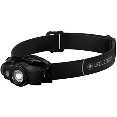 Bild av Lampe frontale Ledlenser MH4 400 lumens 180 m IP54 94 g rechargeable (0121)