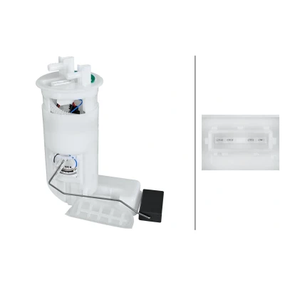 Bild av HELLA 8TF 358 306 501 Unité d&#039;injection de carburant avec joint d&#039;étanchéite, palpeur électrique Essence PEUGEOT: 106 II 3/5 portes