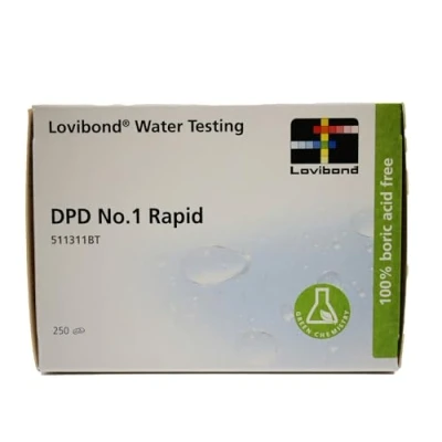 Bild av Lovibond DPD No 1 Rapid Dissolve surfplattor. 250 tabletter