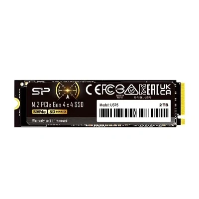 Bild av Silicon Power 2TB US75 NVMe 4.0 Gen4 PCIe M.2 SSD R/W up to 7,000/6,500MB/s (SP02KGBP44US7505)