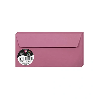 Bild av Clairefontaine pollenkraft självhäftande kuvert DL Hydrangea Pink