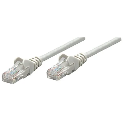 Bild av intellinet 737067 nätverkskabel &quot;Cat6A SFTP 100% koppar RJ 45 kontakt/RJ kontakt&quot;, 20 m grå