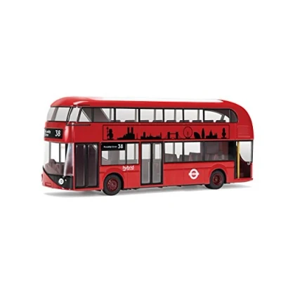 Bild av Corgi GS89202 Best of British New Routemaster för Londonmodell, röd, 13,4 x 17,2 6,2 cm; 244,5 gram