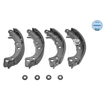 Bild av MEYLE 11 14 533 0017 Mâchoires De Frein Essieu arrière 164 32 sans ressort, avec accessoires ORIGINAL Quality CITROËN: Saxo 3/5 portes, AX