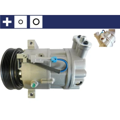 Bild av MAHLE ORIGINAL ACP 1271 000S Compresseur De Climatisation SD7V16 12 PAG 46 R 134a avec bague d&#039;étanchéité OPEL: Vectra C CC, Caravan