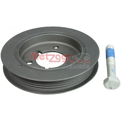 Bild av METZGER 6400011 Poulie Damper 127,50 5 avec vis PEUGEOT: Partner I Van, Combispace, 106 II 3/5 portes, CITROËN: Berlingo / First
