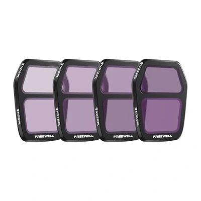 Bild av Freewell Air 3S Bright Day filter delad ND4PL/ND8PL, ND8PL/ND16PL, ND16PL/ND32PL, ND32PL/ND64PL för kontrollljus och minska bländning levande antbilder