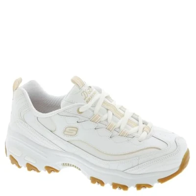 Bild av Skechers Dam D&#039;Lites Good Neutral Sneaker, Vitt, 40 EU
