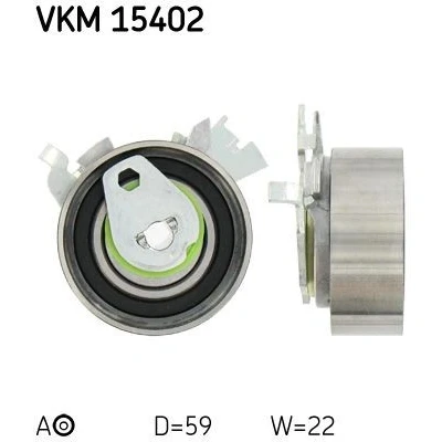 Bild av SKF VKM 15402 Poulie tendeur, courroie crantée OPEL: Frontera A Sport SUV Cabriolet, Calibra A, Astra F Berline