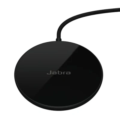 Bild av Jabra Pad di Ricarica Wireless 5 W, con Certificazione Qi Compatibile Gli Auricolari Elite 85t e 75t Cavo USB A, Nero