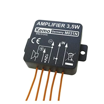 Bild av Kemo M031N Monoförstärkare Byggmodul 5 V/DC, 6 9 12 V/DC 3,5 W