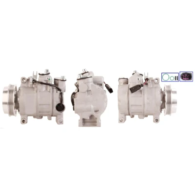 Bild av LUCAS ACP863 Compresseur De Climatisation PAG 46 R 134a avec joints AUDI: A4 B6 Avant, B7 Berline