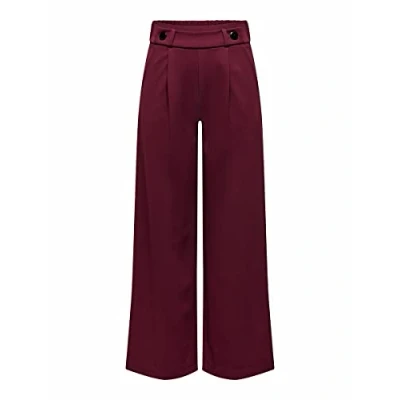 Bild av JDY Jdygeggo NEW LONG PANT Tygbyxor, Storlek: XXLx32, Windsor wine