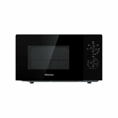 Bild av Hisense H20MOBP1G Mikrovågsugn med grill, kapacitet 20 l, 700 W effekt, 900 5 steg, timer 30 min, avfrostningsläge, handtag, svart