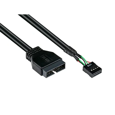 Bild av Good Connections 5021 PST1 adapter USB 3.0 till 2.0, 15 cm svart