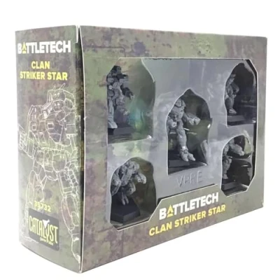 Bild av Catalyst Game Labs BattleTech Clan Striker Star Miniature English Version