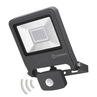Bild av LEDVANCE LED strålkastare, belysning för utomhusapplikationer, kall vit, integrerad dagsljus och rörelsesensor, Endura Flood sensor